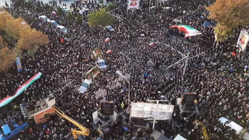 Imam Khomeini - Thousands of Iranians in Mashhad attend funeral for ... Imam Khomeini - Thousands of Iranians in Mashhad attend funeral for ...