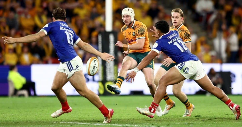 When it comes to Wallabies flyhalf depth, beggars probably can’t be choosers