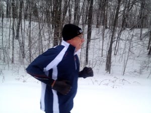 Running, not walking. UltraRunnerDad ain't no wuss.