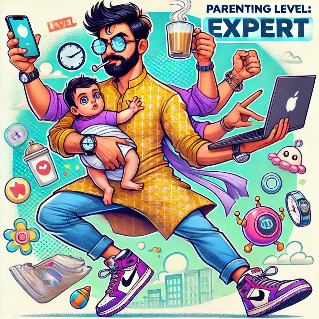 Indian Millennial Dad