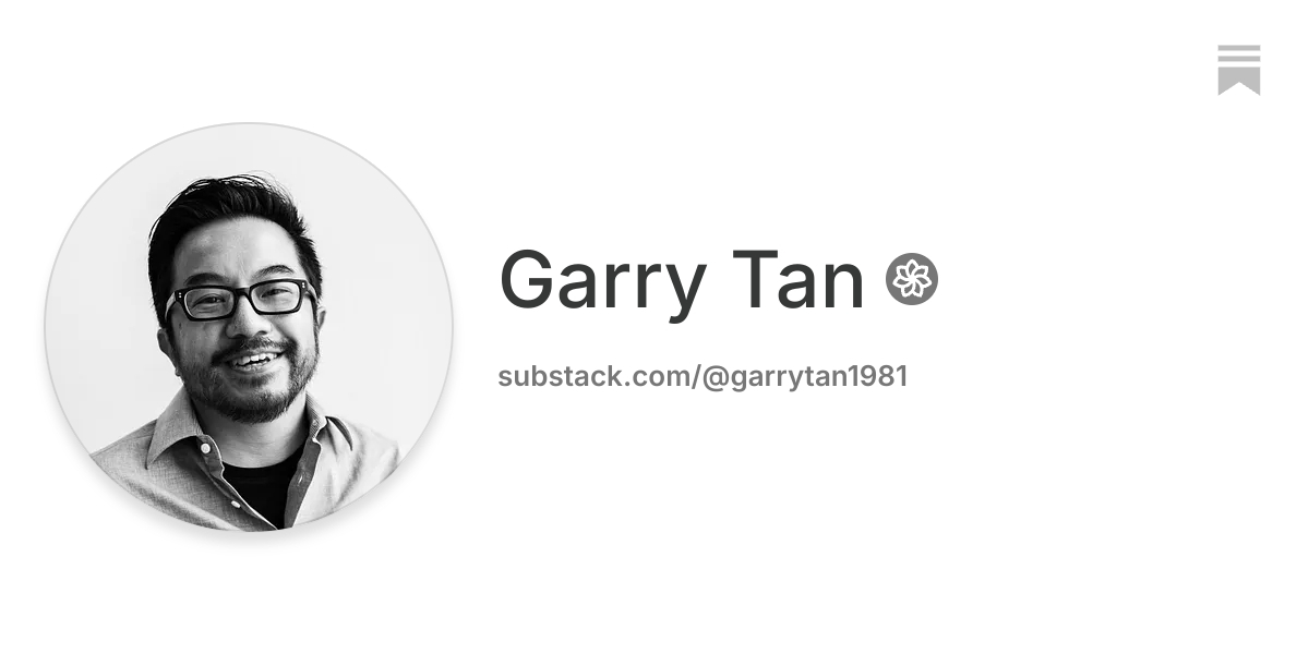 Garry Tan | Substack