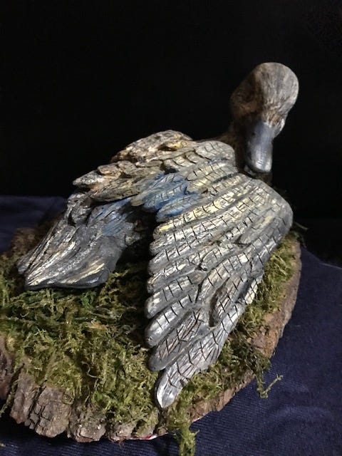 Nesting Duck - Janet Wolfinger