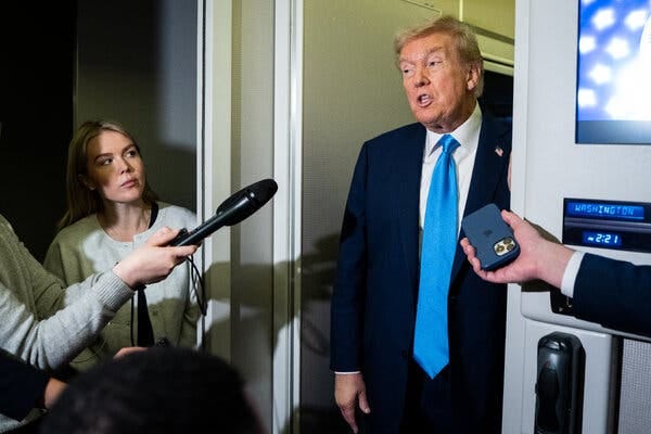 Trump Announces Tariff Increase on Canada Over Reagan Ad Spat - The New  York Times