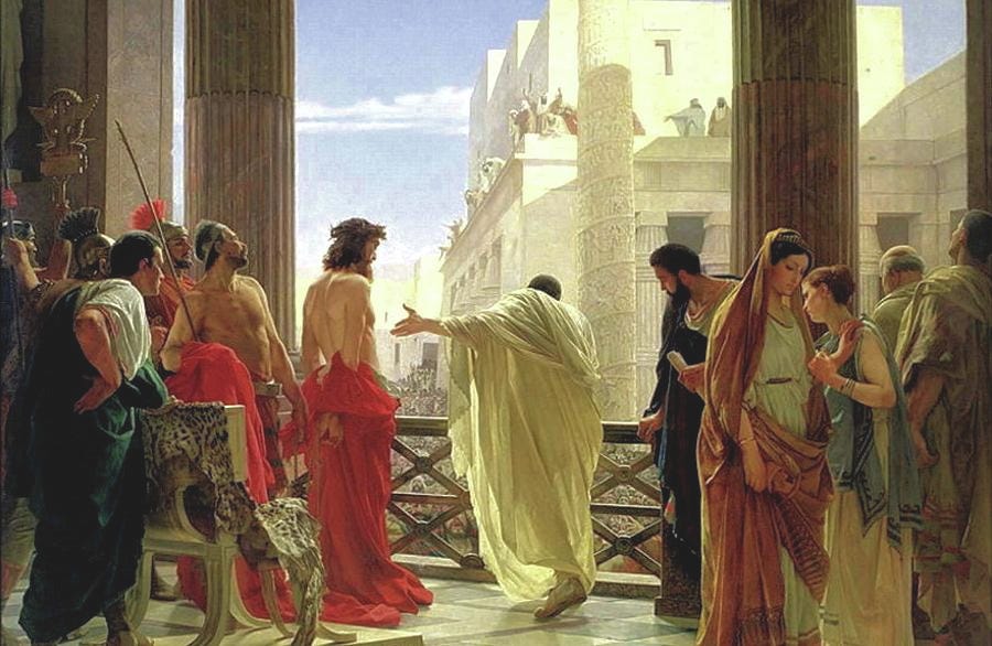 Ecce Homo Painting by Antonio Ciseri Ecce Homo Painting by Antonio Ciseri
