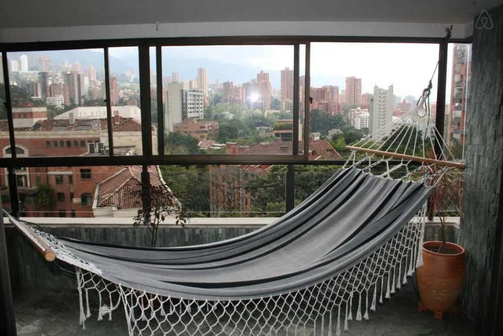 Where I used to lounge in Medellin, Colombia while doing my memory training hammock