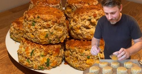 Chris’s Cheese & Spring Onion Scones