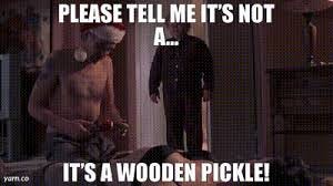 YARN | Please tell me it's not a... It's a wooden pickle! | Bad Santa  (2003) | Video clips by quotes | 0d018009 | 紗