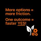 TFT: Stop Offering Choices. Start Offering Clarity.