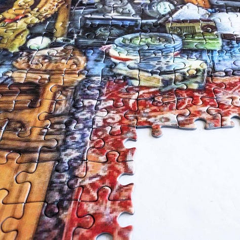 Bluebird Hidden Object Attic Jigsaw Puzzle