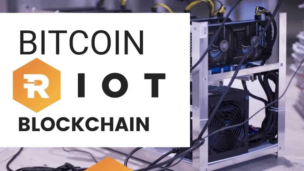 Riot Blockchain, le mineur de Bitcoins. Riot Blockchain, le mineur de Bitcoins.