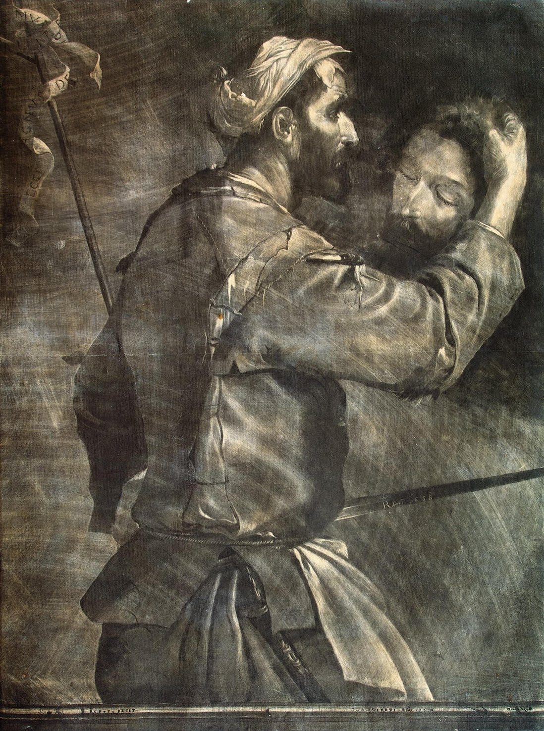 Prince Rupert Great Executioner mezzotint Prince Rupert Great Executioner mezzotint