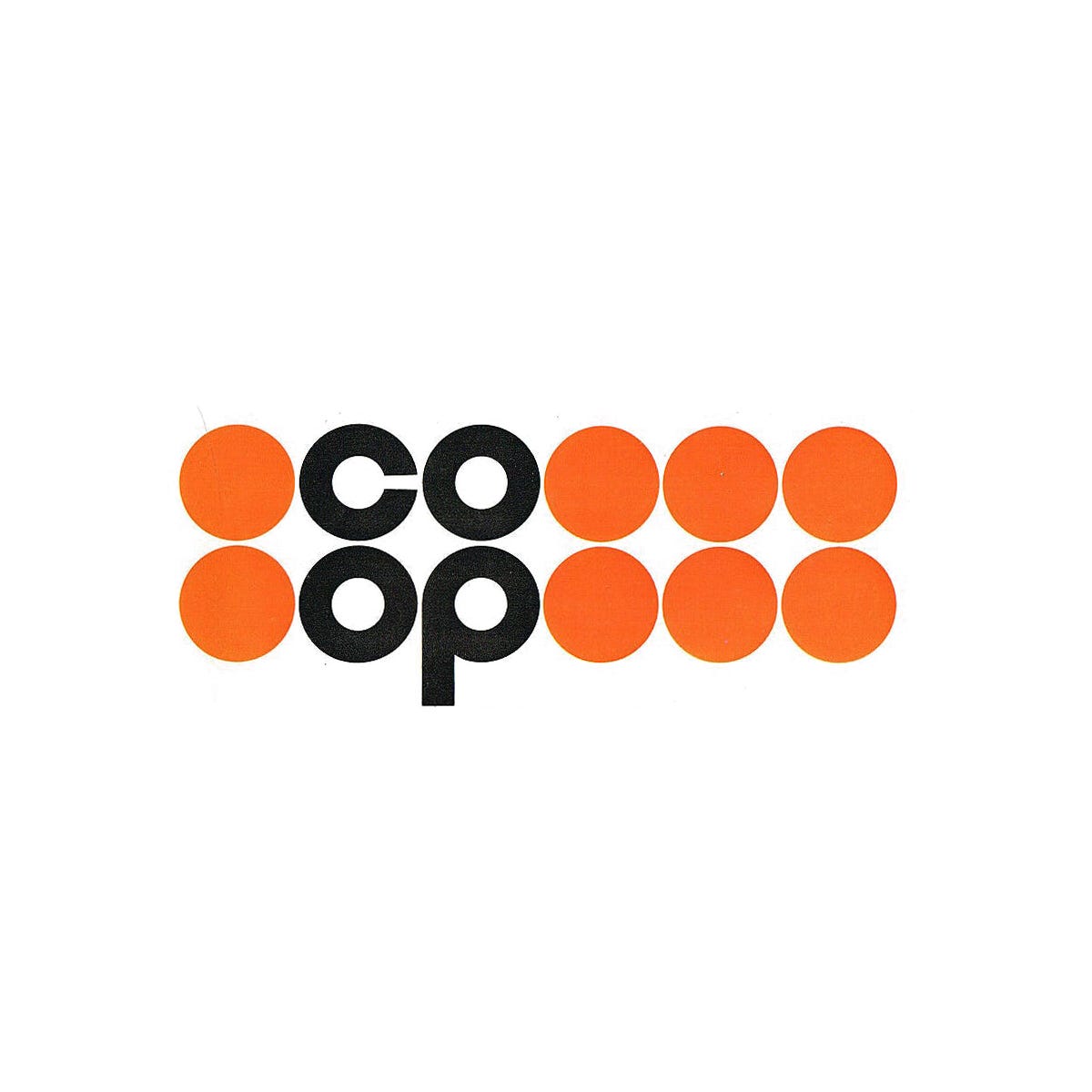 Raymond Loewy's 1966 logo for Co-op France