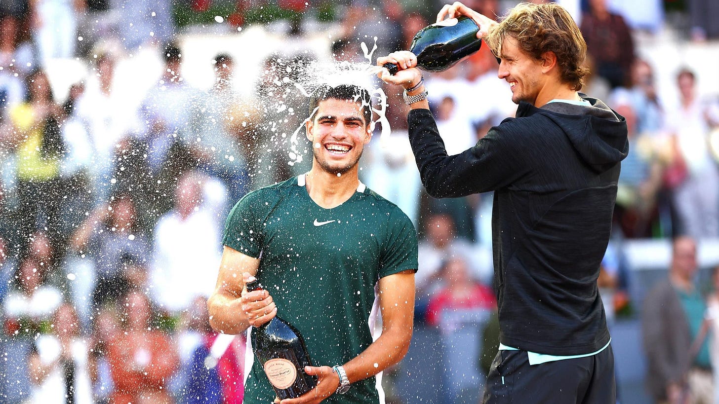 Best player in the world' - Alexander Zverev hails Carlos Alcaraz after  Madrid Open title triumph - Eurosport