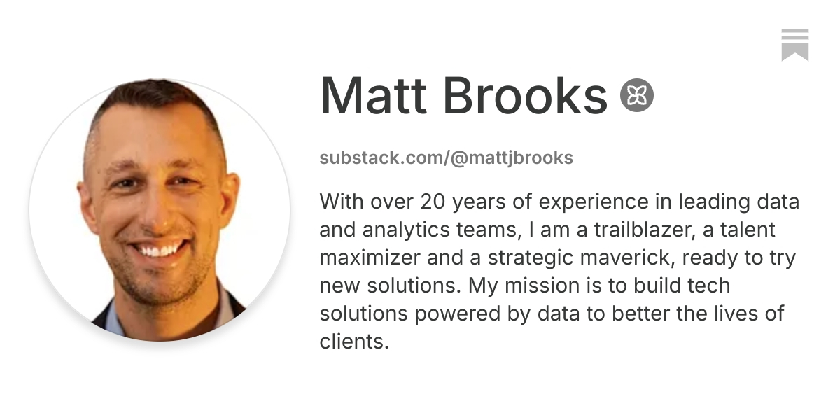 Matt Brooks | Substack
