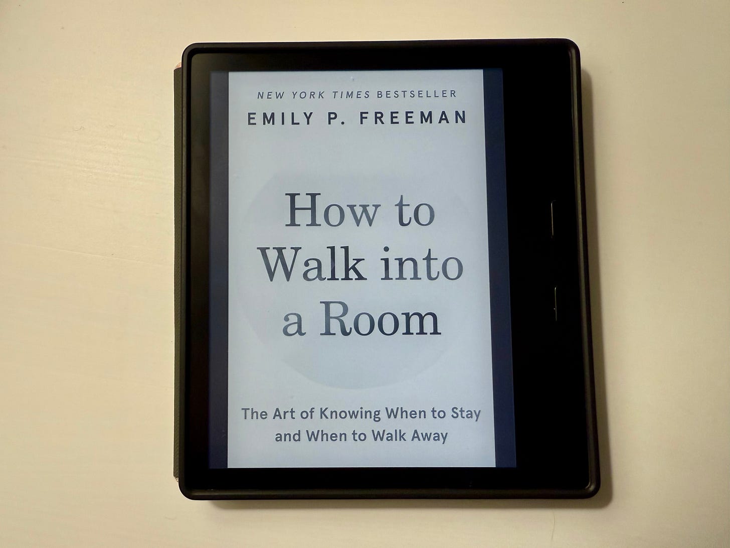 How to Walk Into a Room