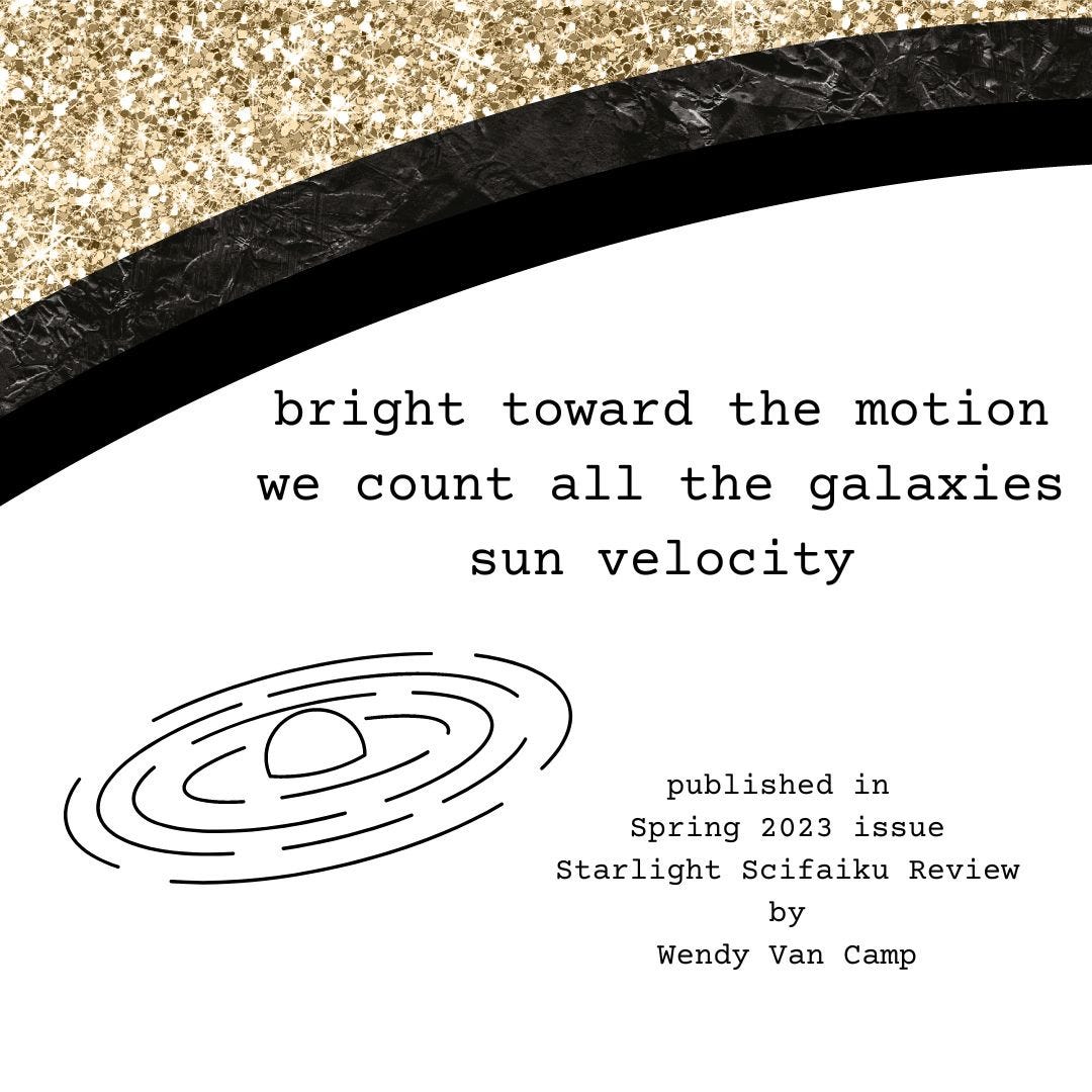 Scifaiku Poem by Wendy Van Camp