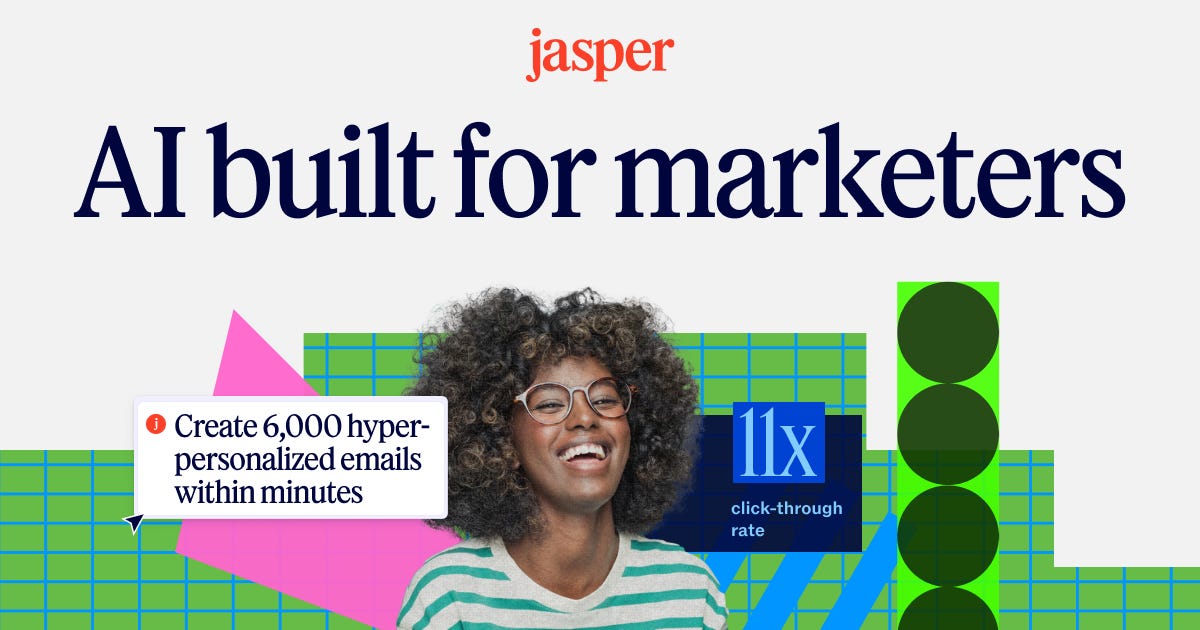 Jasper AI, the marketing copy tool, logo.
