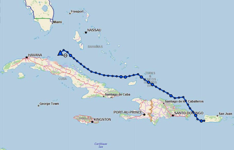 Leg 2 Puerto Real to Anguillas Cay Leg 2 Puerto Real to Anguillas Cay
