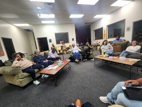 Pictures of April Podcast Salon
