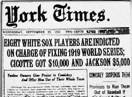 The Great Baseball Scandal - how the ...
