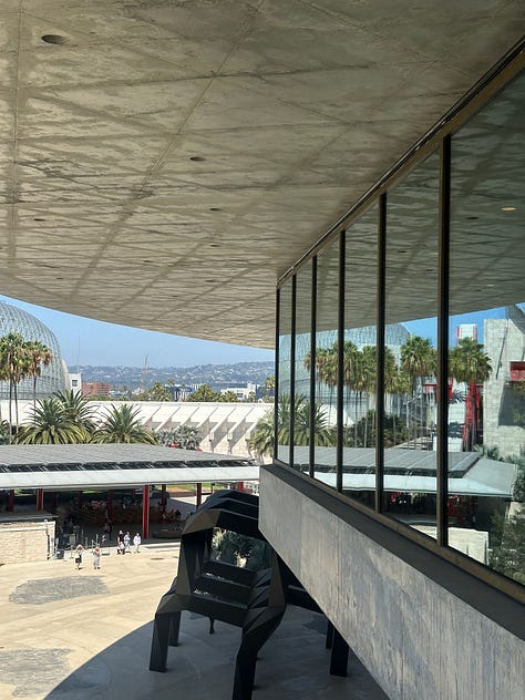 Shots of Geffen Galleries at LACMA