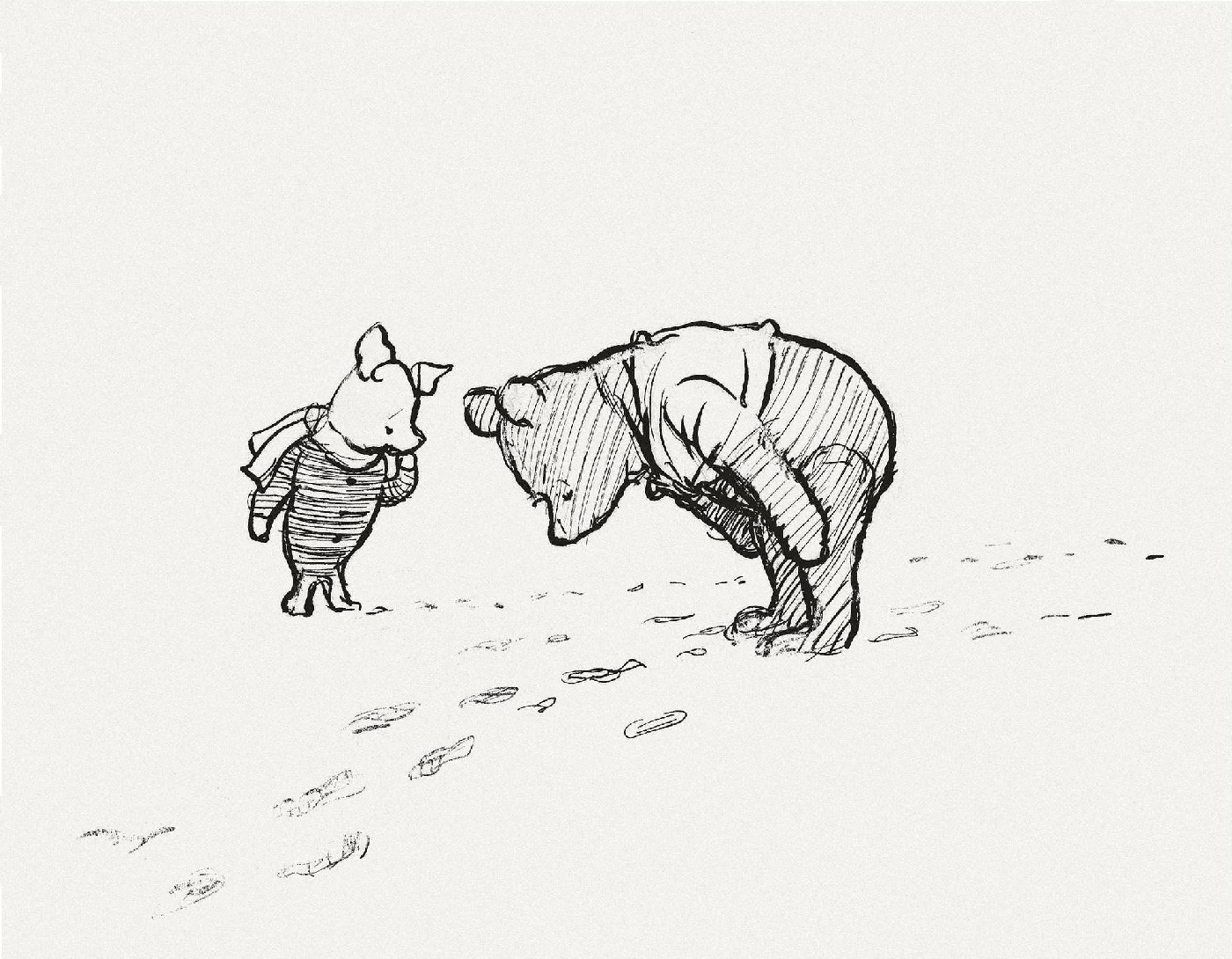 Original Winnie The Pooh Drawings by Ernest Howard Shepard - Flashbak