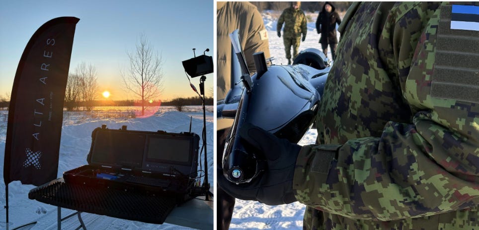 Alta Ares teste son drone intercepteur Black Bird en conditions arctiques aux côtés des forces estoniennes - Refrance : Revue Economique de France Alta Ares teste son drone intercepteur Black Bird en conditions arctiques aux côtés des forces estoniennes - Refrance : Revue Economique de France