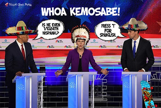 Political Clown Parade: When You Press 1 For English, But ...