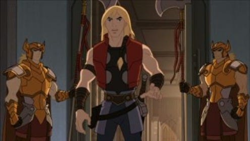 Animated Thor inside