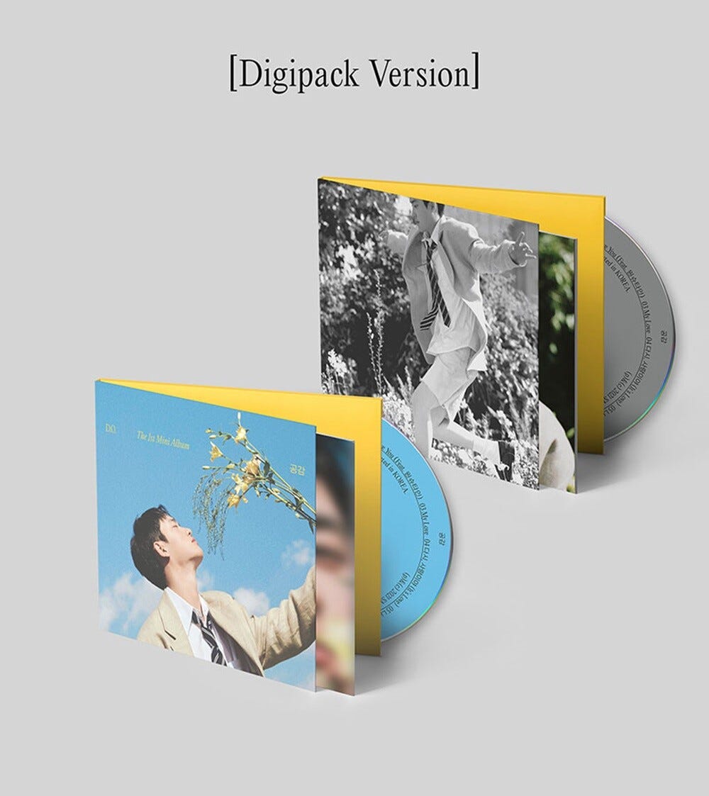 K-POP D.O EXO 1st Mini Album EMPATHY Digipack  CD+P.Book+Photocard+F.Poster+Gift
