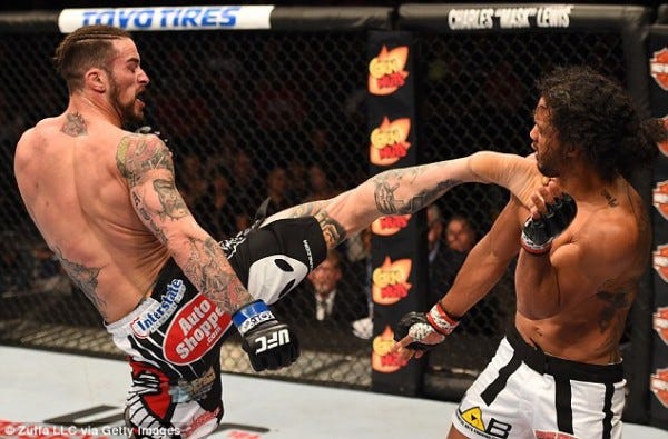 brandon thatch opens legs hole for benson henderson bulge ufc 2015 60 brandon thatch opens legs hole for benson henderson bulge ufc 2015 60