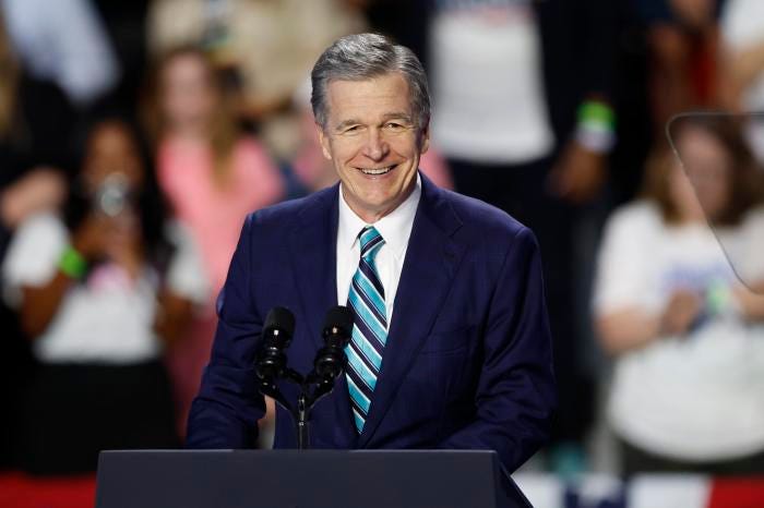 Roy Cooper's North Carolina Senate Run Boosts Democrats' Hopes - WSJ