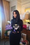 Kim Kardashian West during her live streaming for Tmall. Kim Kardashian West during her live streaming for Tmall.