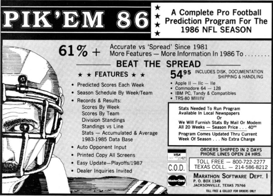 From the November 1986 issue of inCider magazine