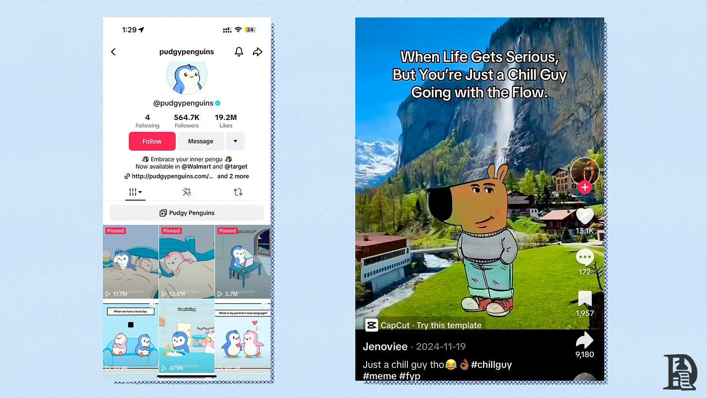 Meme tokens like Chill Guy, Pnut, and WIF prove that in the age of social networks, capital coordination is a force to be reckoned with.