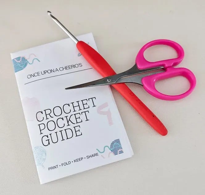 Crochet Pocket Guide FREE Printable