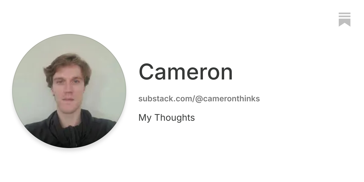 Cameron | Substack