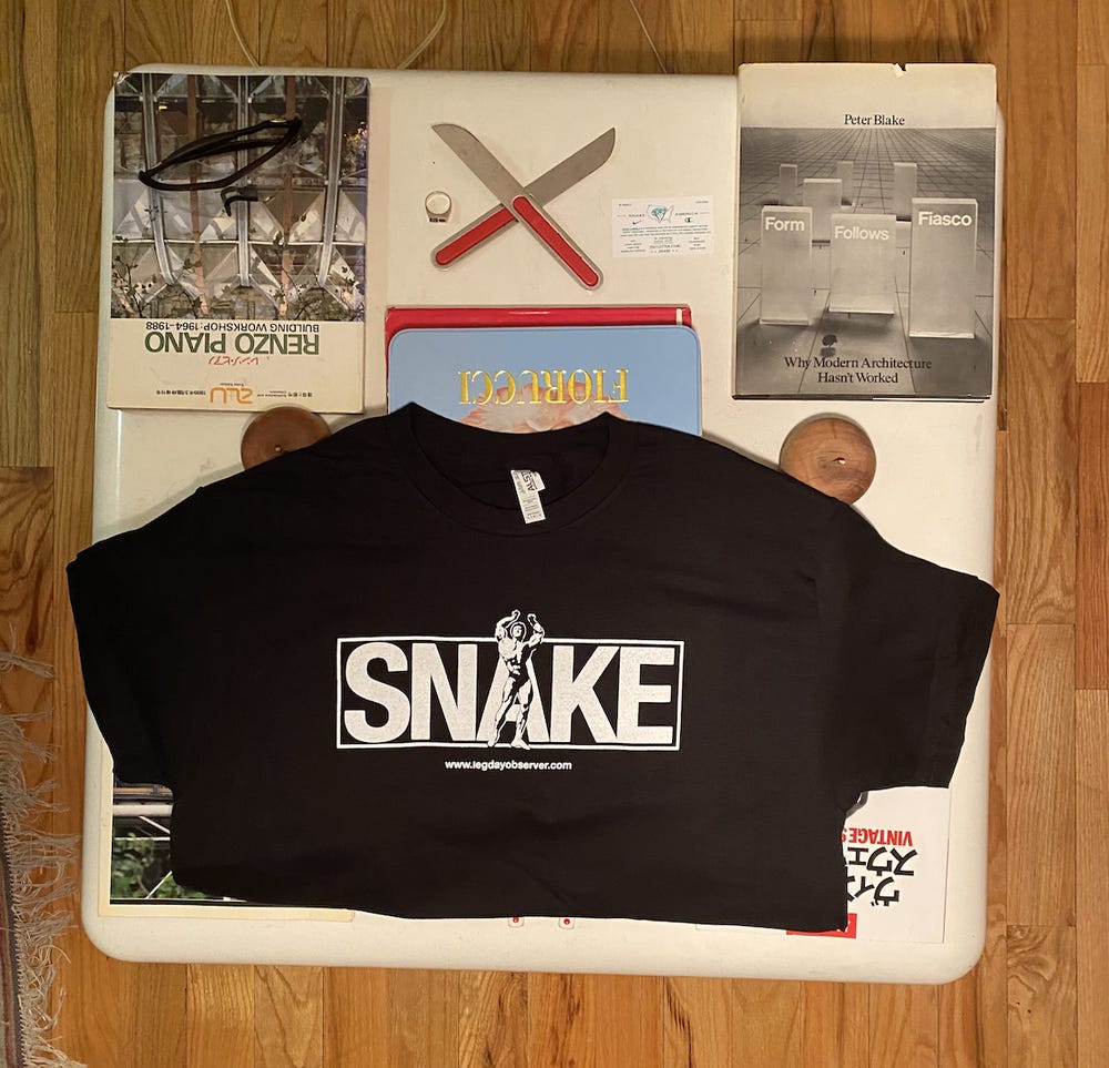 Image of Snake's Leg Day Observer shirt