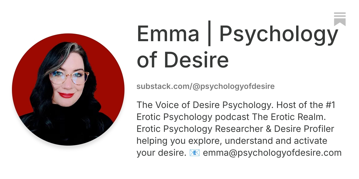 Emma | Psychology of Desire | Substack
