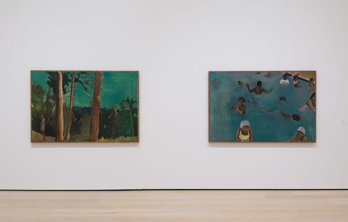 Noah Davis exhibition installation view