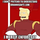 A Law of Organisational AI Cost