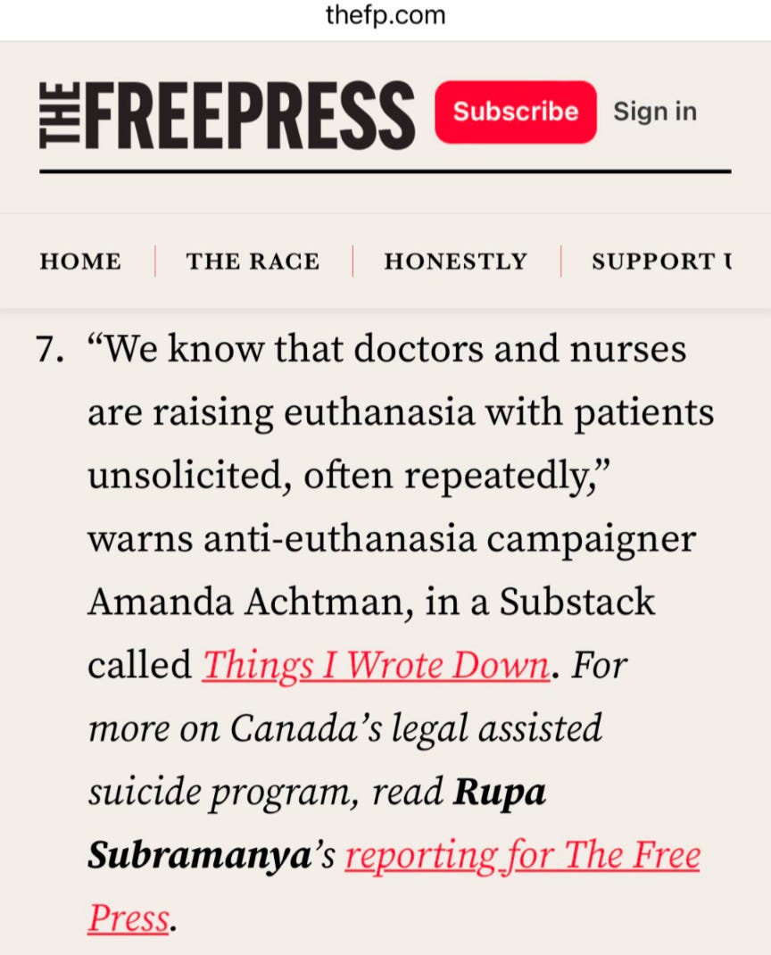 Things I Wrote Down by Andrew Kooman featured by The Free Press