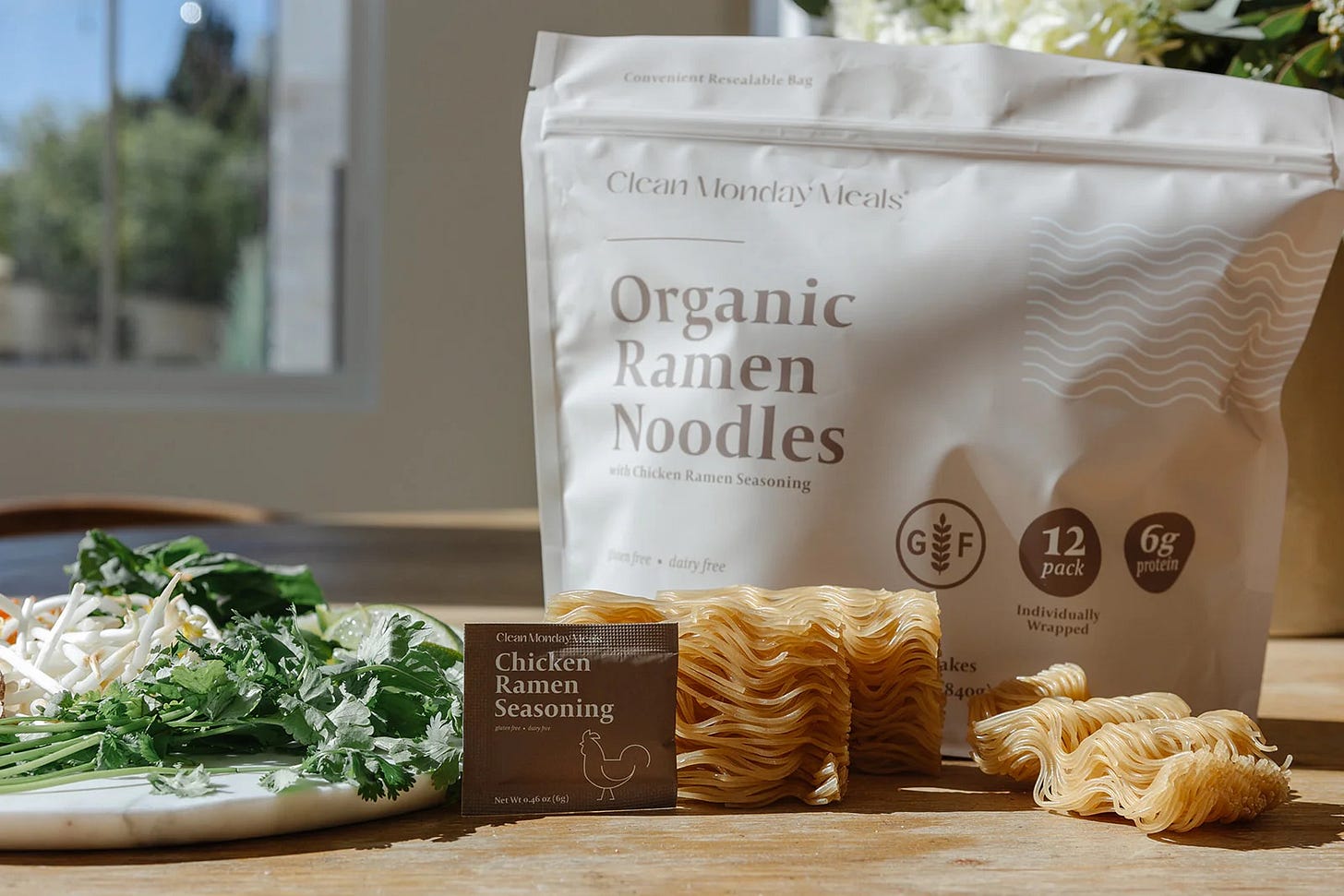 clean monday meals gluten-free ramen noodles