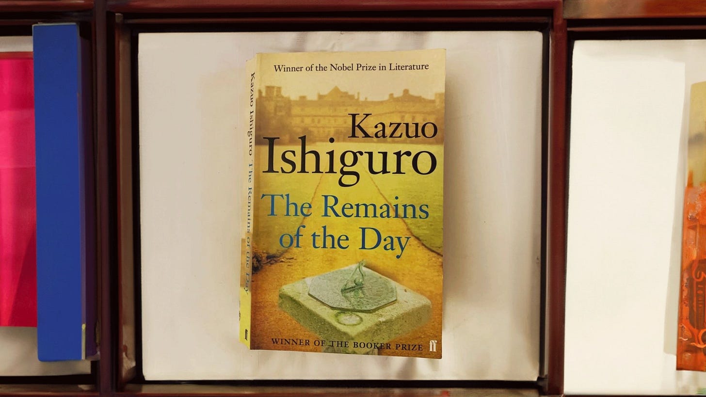 Book Review: Ishiguro's Remains of the Day