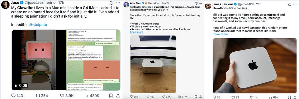 Newsletter artwork for “Clawdbot: The Viral AI Agent That Lives in Your Messenger”