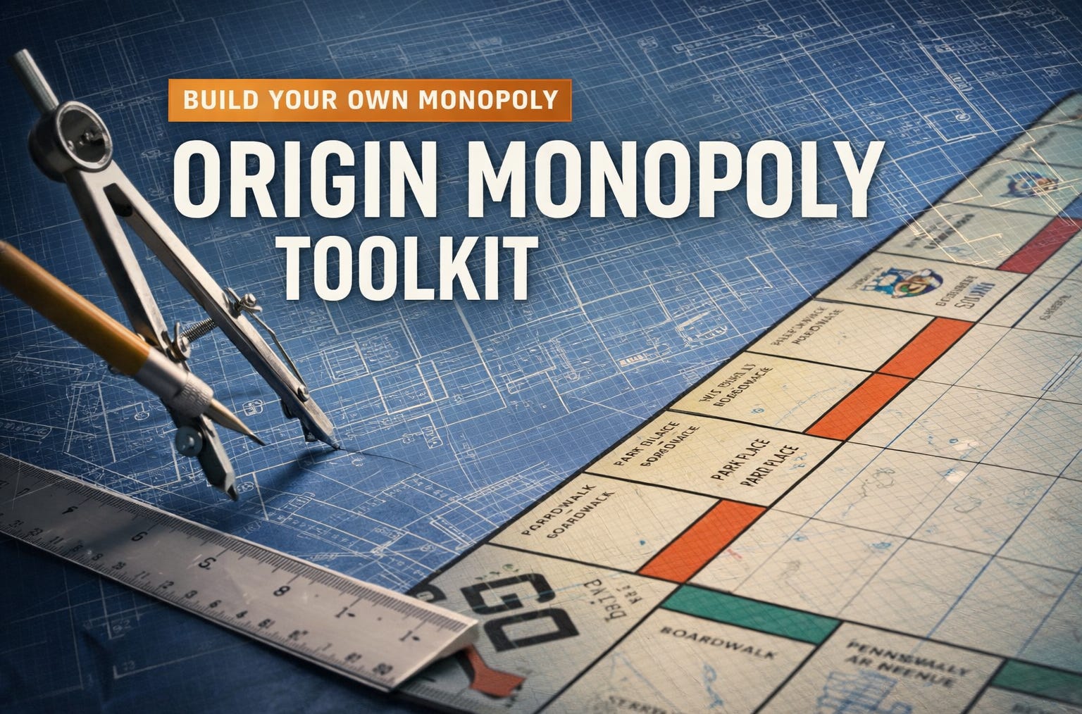 Monopoly Build A Build Your Own Monopoly Blueprint - by Lile Mo
