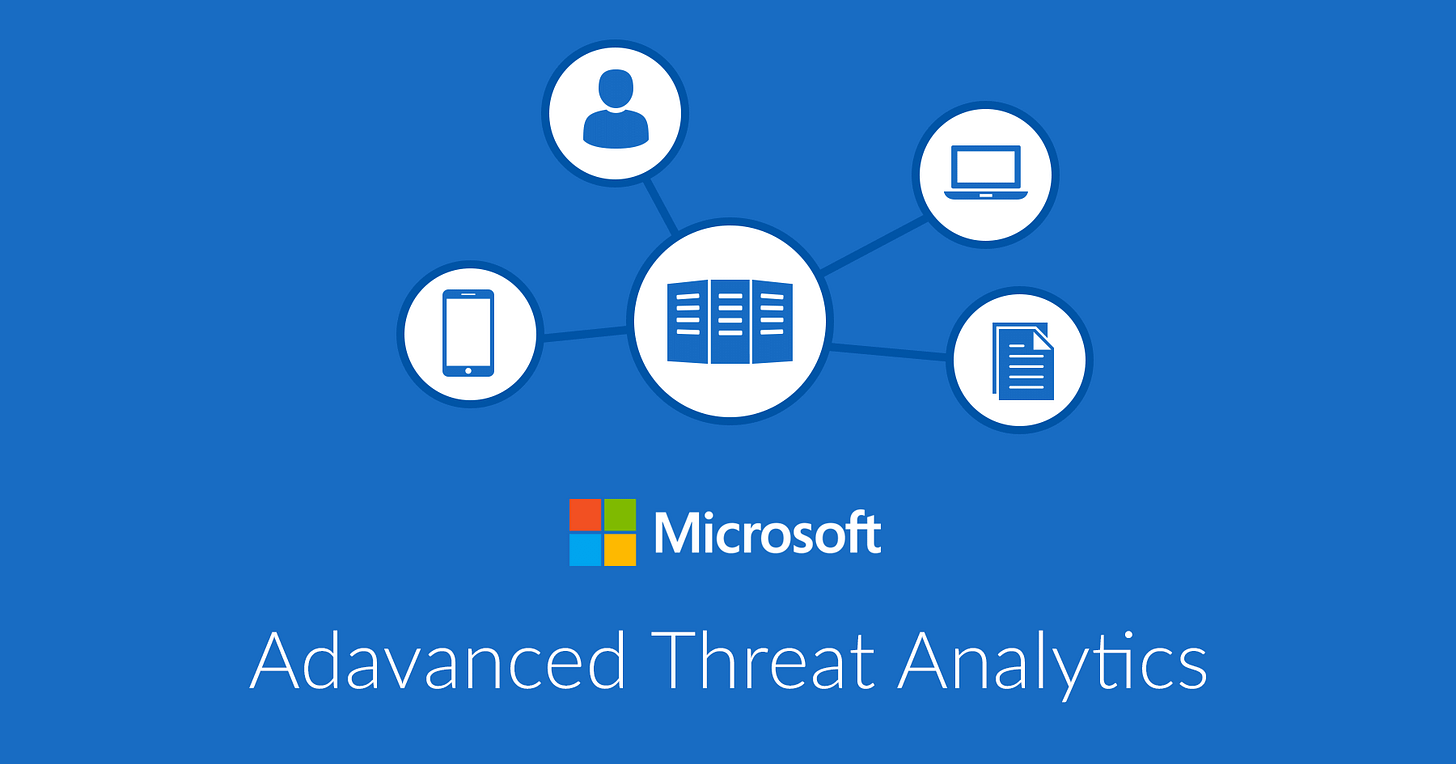 Microsoft Advanced Threat Analytics Microsoft Advanced Threat Analytics