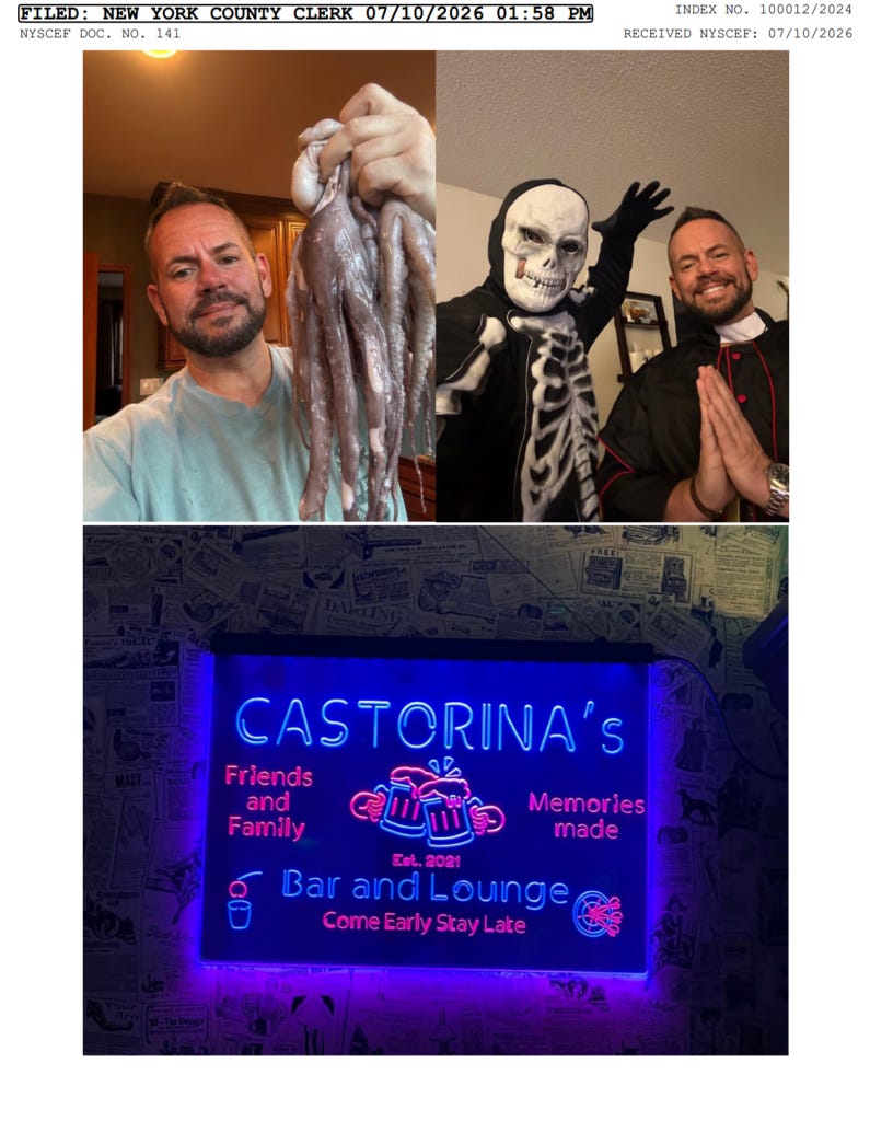 Exhibit E: Ronald Castorina, Jr. Exhibit E: Ronald Castorina, Jr.