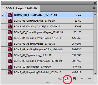 Book feature shows individual book files Book feature shows individual book files