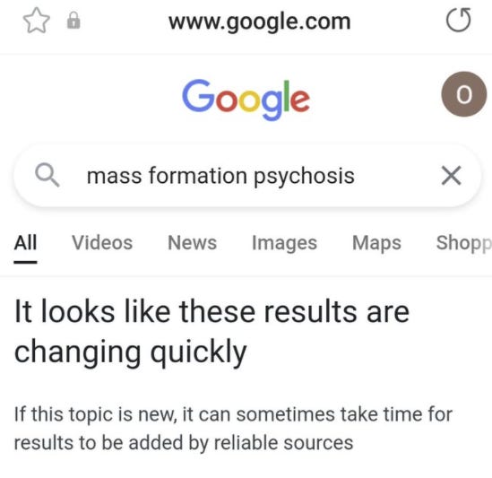 Snip of Google search result Snip of Google search result
